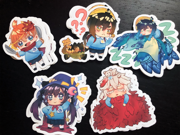 Genshin Impact 3 inch Sticker Pack