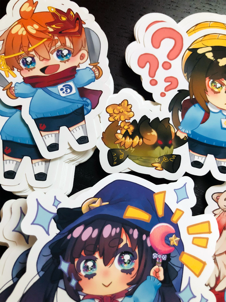 Genshin Impact 3 inch Sticker Pack