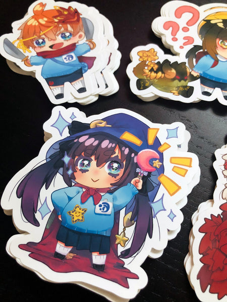 Genshin Impact 3 inch weatherproof sticker - Mona
