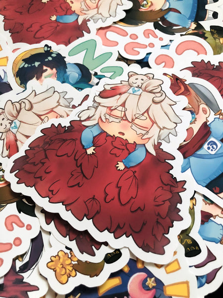 Genshin Impact 3 inch weatherproof sticker - Kazuha