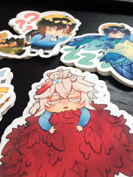 Genshin Impact 3 inch weatherproof sticker - Venti